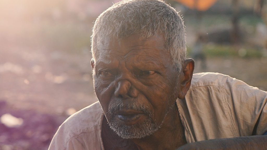 Old man in India